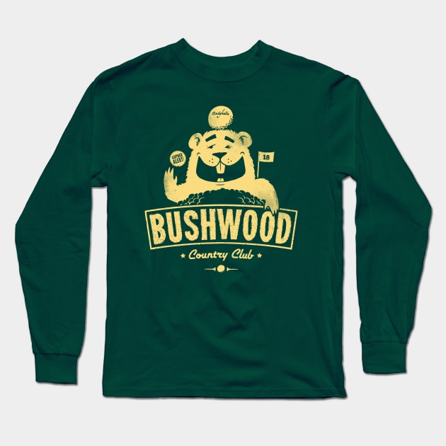 Bushwood Country Club Long Sleeve T-Shirt by Stationjack